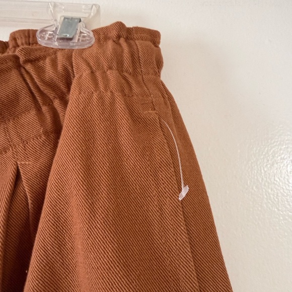 NWOT Free People Arielle Embroidered Brown Maxi Skirt Size L - Picture 4 of 5